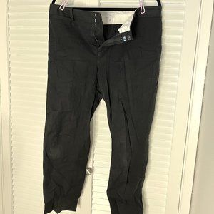 Crown and Ivy "Cary" Ankle Length Dress Pant; Size 14; Black